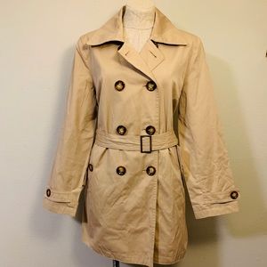London fog trench coat